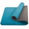 Saltea pentru yoga bicolora SCHILDKRÖT+ husa de transport, albastru/antracit , 180 x 61 cm, grosime 0,4 cm