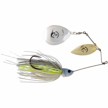 Spinnerbait SAVAGE GEAR DA BUSH, Nr.3, 32g, white silver