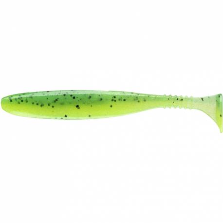 Shad DAIWA D.FIN, Chartreuse Tiger, 7.5cm, 10buc/plic