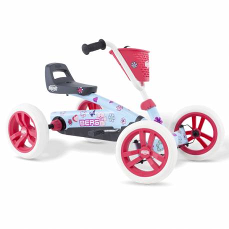 Kart cu pedale BERG Buzzy Bloom pentru copii 2 - 5 ani