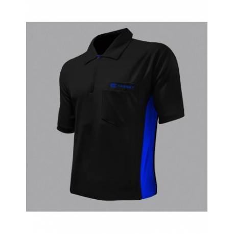 Tricou TARGET CoolPlay Hybrid, negru/albastru, pentru darts