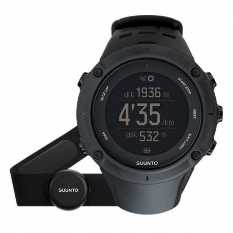 Ceas SUUNTO AMBIT 3 Peak HR, unisex, negru