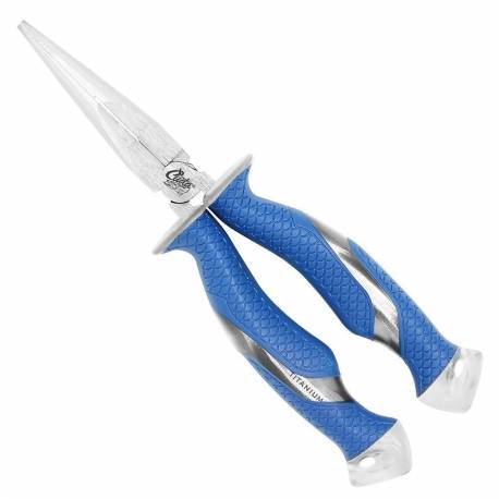 Cleste CUDA TITANIUM NEEDLE NOSE PLIERS 8.75", 22cm