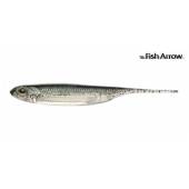 Naluci soft FISH ARROW Flash J 4" SW, 10cm, culoare Neon Green / Silver, 5buc/plic