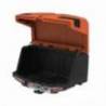 Cutie portbagaj pe carligul de remorcare Towbox V3 Sport Orange