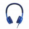 Casti JBL E35, On-ear, 1-button remote and mic, Blue