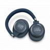 Casti wireless JBL Live650 TNC, Around-ear, Active NC, Universal Remote/Mic, Blue