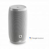 Boxa portabila JBL Link 10, activata verbal cu Google Assistant, alb, EU