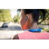 Casti wireless JBL Reflect Response, behind the neck in ear, Bluetooth, mic/remote, Albastru