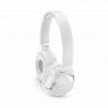 Casti wireless JBL TUNE 600BTNC, On-ear, Bluetooth and ANC, White