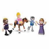 Set figurine flexibile Familia Regala Melissa & Doug