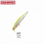 Vobler DAMIKI AXE SERPENT-75 7.5cm 8gr Suspending - 345T (Clear Neon)