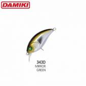 Vobler DAMIKI DISCO-40 4cm 4.6gr Floating - 343D (Mirror green)