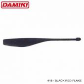 Shad DAMIKI Dope 10.2cm 418 (Black Red Flake) 8buc/plic