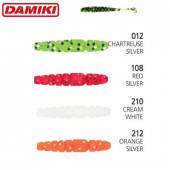 Shad DAMIKI Hameru Tail 4.5cm 012 (Chartreuse Silver) 12buc/plic