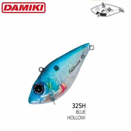 Vobler DAMIKI TREMOR-65N 6.5cm 15gr Sinking - 325H (Blue Hollow)