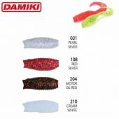 Grub DAMIKI WOW Grub 5.1cm 108 Red Silver 16buc/plic