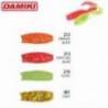 Grub DAMIKI WOW Grub 5.1cm 212 Orange Silver 16buc/plic