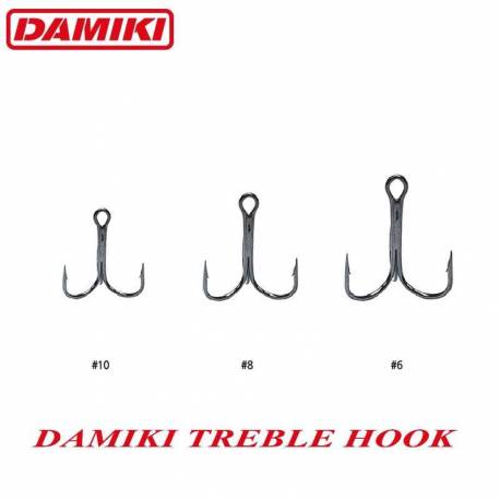 Ancora DAMIKI Treble Hook Nr.6 4buc/cutie