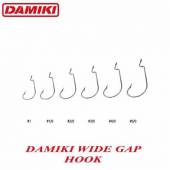 Carlige DAMIKI Wide Gap Hook Nr.1/0 9buc/plic