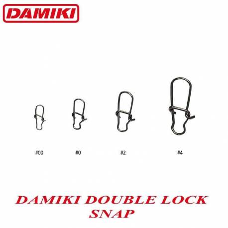 Agrafa DAMIKI Double Lock Snap Nr.0 10buc/plic