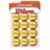 Set mingi tenis Wilson Starter Orange Tball, 12 bucati