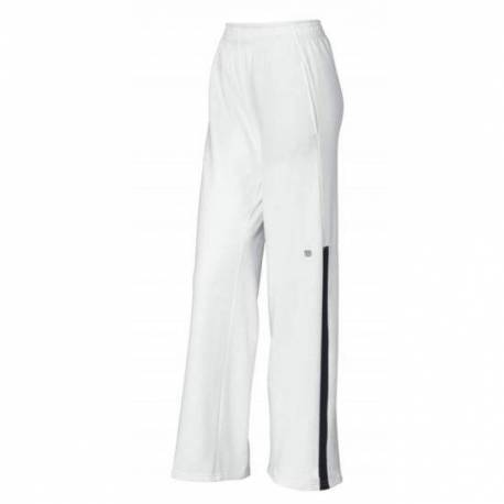 Pantaloni sport Wilson KNIT, femei, alb, S