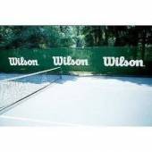 Plasa protectie vant pentru terenuri de tenis WILSON LOGO(18X2M)