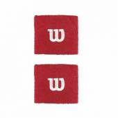 Set bandane incheietura Wilson, 6 cm, rosu, 2 bucati