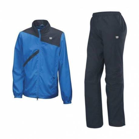 Trening Wilson Rush Woven Warm Up, copii, albastru/negru, XS