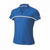 Tricou sport Wilson Team Polo, pentru fete, albastru, L