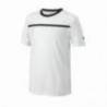 Tricou sport Wilson Team Crew, juniori, alb, XS