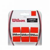 Set overgrip Wilson Pro, portocaliu, 3 bucati