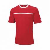 Tricou sport Wilson Team Crew, barbati, rosu, L