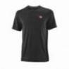 Tricou sport Wilson UWII Linear Crew, barbati, negru, XL