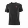 Tricou sport Wilson UWII Linear Crew, barbati, negru, XL