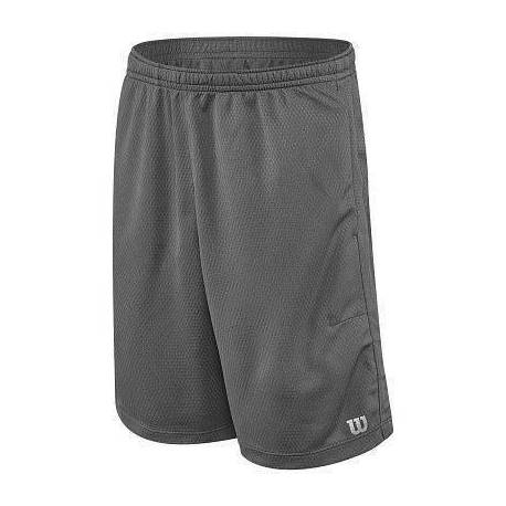 Pantaloni scurti Wilson Core Knit, baieti, gri, M