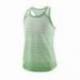 Maiou sport WILSON Team Crew Striped, alb/verde, marimea M
