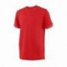 Tricou WILSON Team Solid Crew, rosu, marimea S