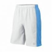 Pantaloni scurti Wilson Export 9, barbati, alb/albastru, L