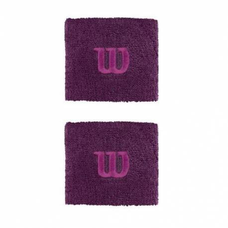 Set bandane incheietura Wilson, 6 cm, violet, 2 bucati