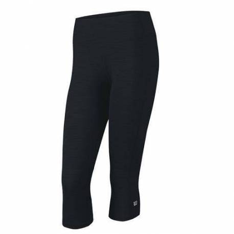 Colanti sport Wilson Rush Capri II, femei, negru, L