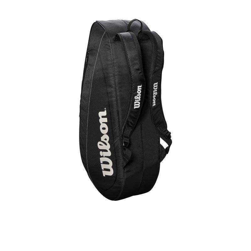 Geanta tenis Wilson Federer Team 6 rachete negru HobbyMall Genti tenis