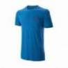 Tricou sport Wilson Competition Seamless Crew, barbati, albastru, S