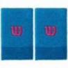 Set bandane incheietura Wilson, extra late, albastru, 2 bucati