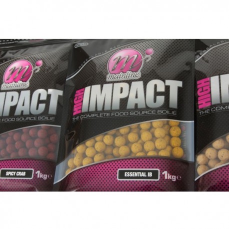 Boilies MAINLINE HIGH IMPACT SPICY CRAB 20MM 1KG