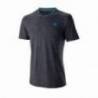 Tricou sport Wilson Competition Flecked Crew, barbati, gri, XXL INTL