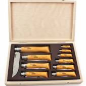 Set 10 cutite din otel carbon OPINEL
