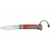 Cutit OPINEL Outdoor Nr 08, Earth-red
