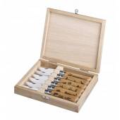 Set cadou 6 cutite Nr.08 Animalia din inox OPINEL